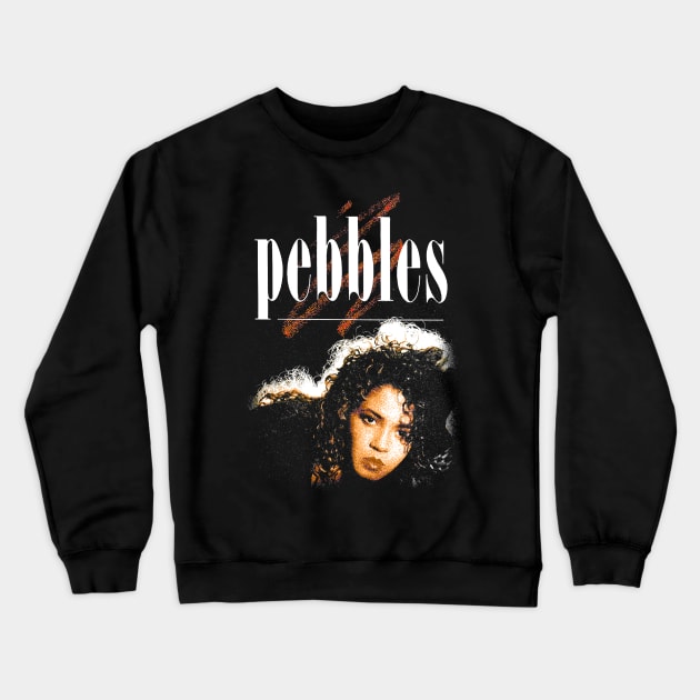 Rebel Pebbles Crewneck Sweatshirt by Shaun Reichel